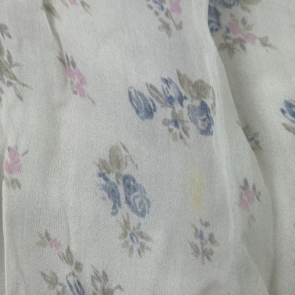 Elena Baldi Floral Lace Silk Blouse - Picture 7 of 10